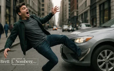 Accidents Caused By Vehicles On Sidewalks In New York