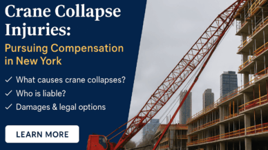 Crane Collapse Injuries: Pursuing Compensation in New York