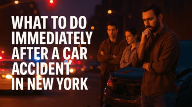 What to Do Immediately After a Car Accident in New York