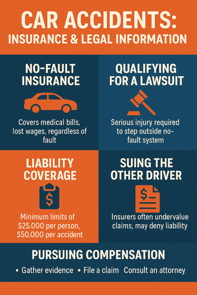 Car Accidents Insurance & Legal Information for New York Drivers