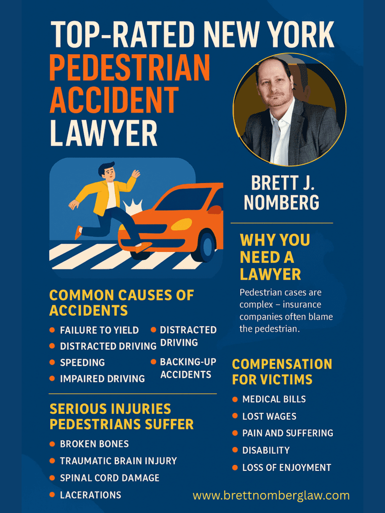 top rated ny pedestrian accident lawyer